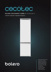 CECOTEC Bolero Coolmarket Combi Bi D Flw 267 E - Refrigerador