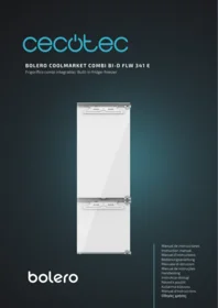 CECOTEC Bolero Coolmarket Combi Bi D Flw 341 E - Refrigerador