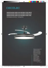 CECOTEC Energysilence Aero 2440 Invisible Pure - مروحة سقف