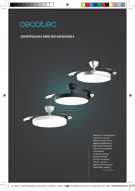 CECOTEC Energysilence Aero 300 Air Invisible - Ventilador de techo