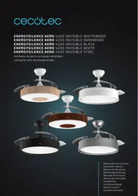 CECOTEC Energysilence Aero 4200 Invisible Steel - Ceiling fan