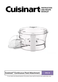 Continuous Feed CFA-10 CUISINART