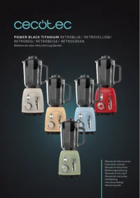 CECOTEC Power Titanium Retrogreen - Aparelho de cozinha