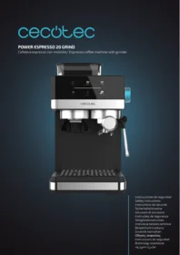 CECOTEC Power Espresso 20 Grind Descaling Tablets - Coffee maker