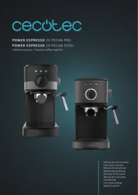 CECOTEC Power Espresso 20 Pecan Steel - Macchina da caffè