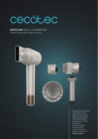 CECOTEC Dryglam Waves Champagne - Pantalla de computadora