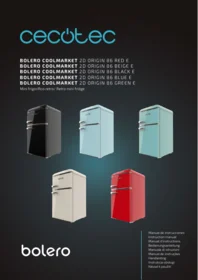 CECOTEC Bolero Coolmarket 2d Origin 86 E - Refrigerator