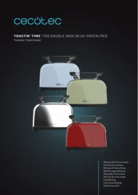 CECOTEC Toastin Time 1700 Double - Aparelho de cozinha