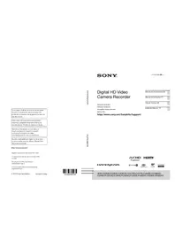 HDR-PJ600E SONY