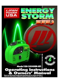 Energy Storm 2500iER-EFI Lifan