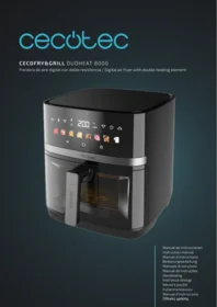 CECOTEC Cecofrygrill Duoheat 8000 - Deep fryer