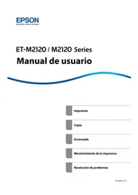 Manual EPSON ECOTANK M2120 Impresora