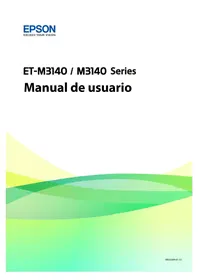 Manual EPSON ECOTANK M3140 Impresora