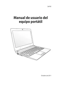 Manual ASUS S6792 Computadora portátil