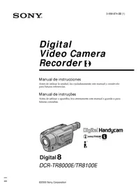 DCR-TR8100E SONY