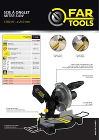Notice FARTOOLS FI210B Scie électrique