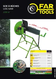 Notice FARTOOLS LS405B Scie électrique