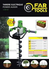Notice FARTOOLS TE1200 Perceuse électrique