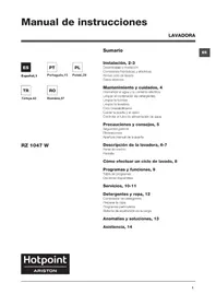 RZ 1047 W EU Hotpoint Ariston