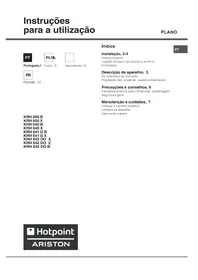 Handleiding Hotpoint Ariston KRH 640 X Forn
