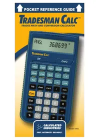 Tradesman 4400 Calculated Industries