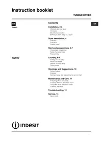 ISL 60 V (UK) INDESIT