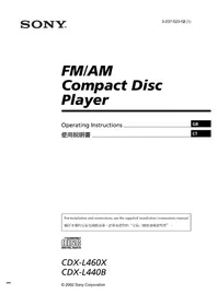 CDX-L440B SONY