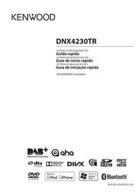Manuale KENWOOD DNX4230 TR Gps