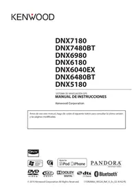 Manual KENWOOD DNX7480BT Gps
