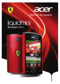 Manual ACER LIQUID MINI FERRARI EDITION Teléfono inteligente