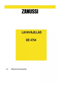 ZANUSSI DE4754 - Lavavajillas