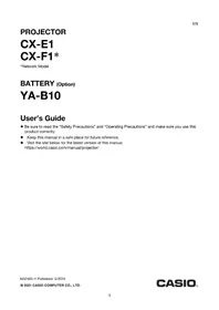 CX-F1 CASIO