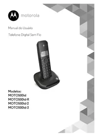 Manual MOTOROLA MOTO500ID-R Telefone