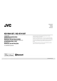 Manuale JVC KD-R741 Autoradio