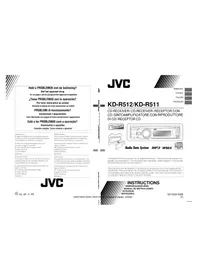 Manuale JVC KD-R512 Autoradio