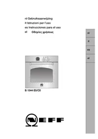Manual NEFF B 1544 C0 Cocina