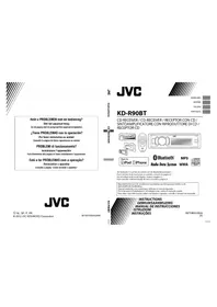 Manuale JVC KD-R90BT Autoradio