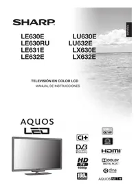 Aquos LE630E SHARP