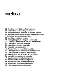 Manual ELICA FARO Range hood