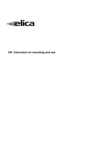 Manual ELICA ELEGANCE Range hood