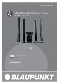 Manual BLAUPUNKT LS 255 Sistema de home theater