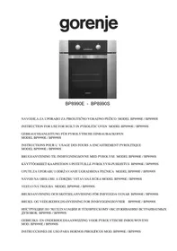 GORENJE BP8990E - Built-in oven