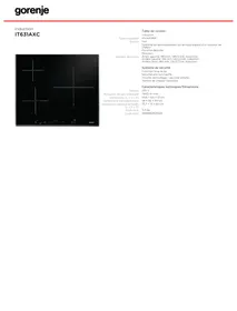 GORENJE IT631AXC - Plaque de cuisson