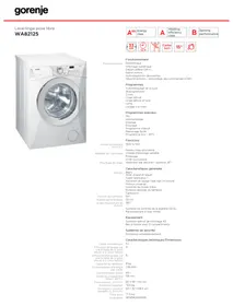 GORENJE WA82125 - Lave-linge