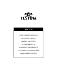 Manual FESTINA F20527 SPECIAL EDITIONS Wristwatch
