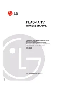 LG 42PX2RV - Soundbar