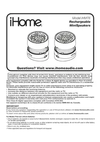 iHM78 IHOME