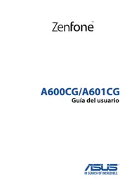 Manual ASUS ZENFONE Teléfono inteligente