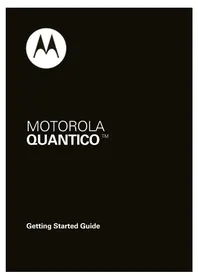 Manual MOTOROLA QUANTICO Teléfono móvil