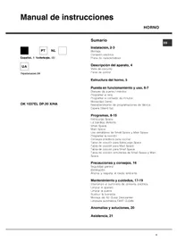 Інструкція HOTPOINT LUCE OK 1037EL DP.20 X/HA Духовка